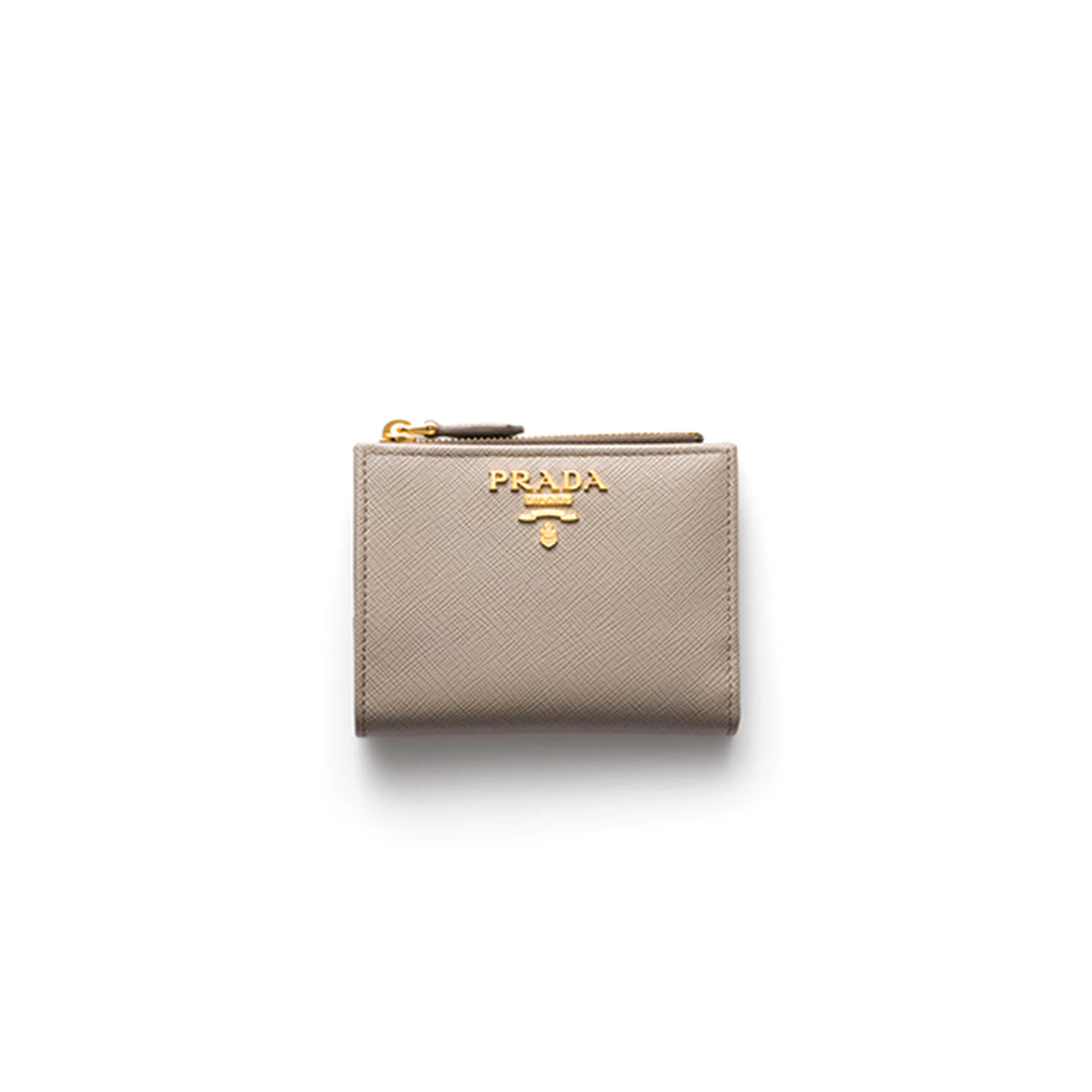 PRADA SMALL SAFFIANO LEATHER WALLET 1ML050 (11.5*8.5cm) PRADA SMALL SAFFIANO LEATHER WALLET 1ML050 (11.5*8.5cm)